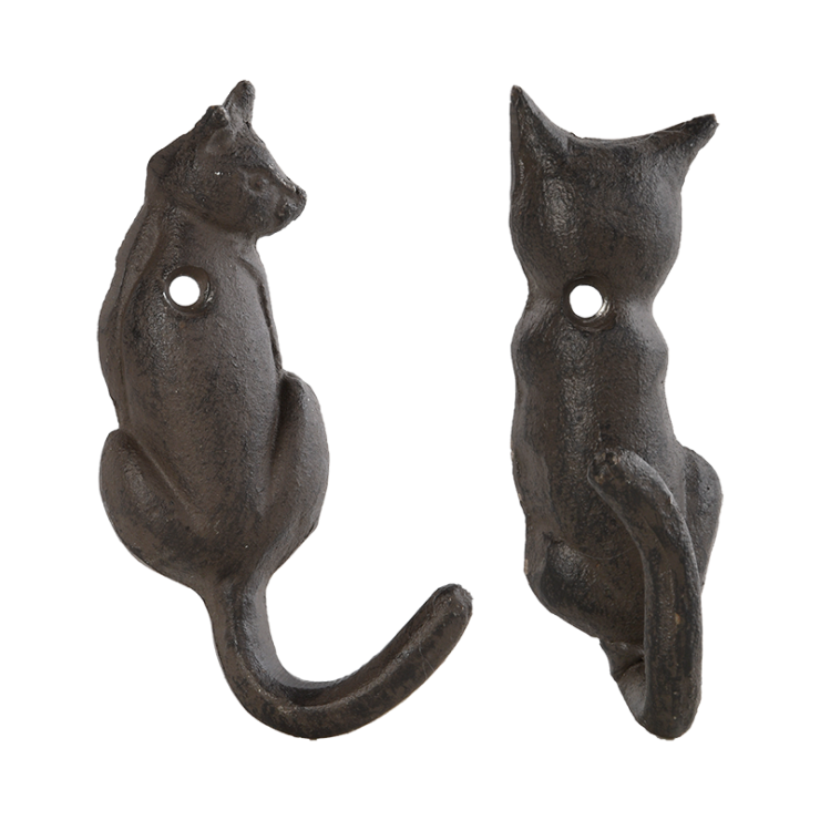 Katzenschwanz-Haken sortiert