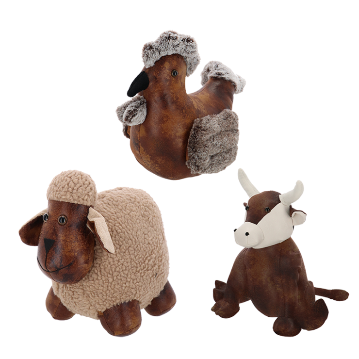 Doorstop farm animal ass.