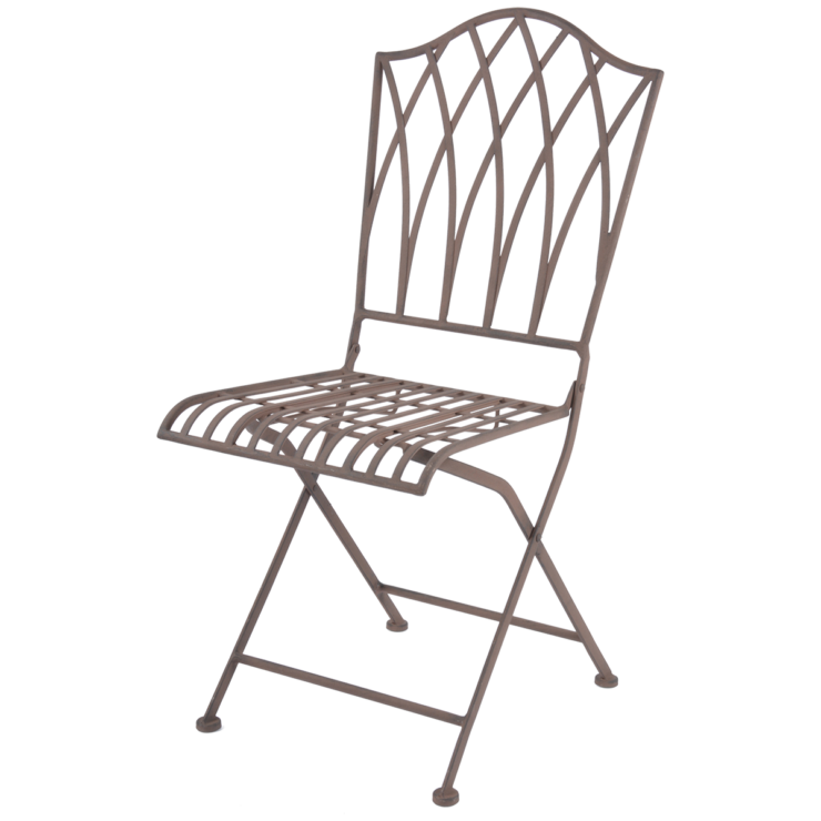 Foldable chair metal