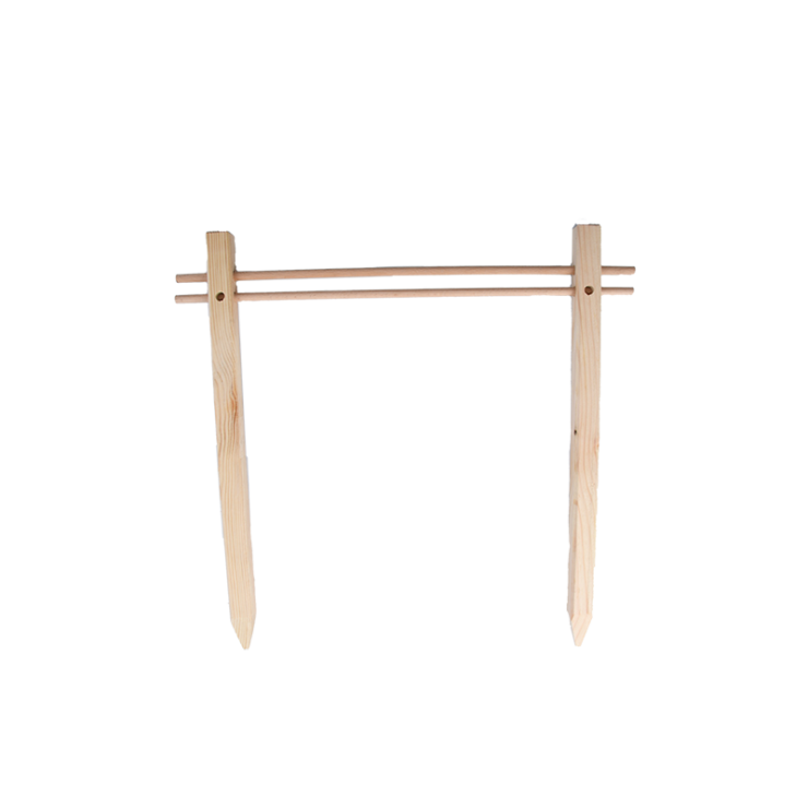 Houten plantensteunhek S