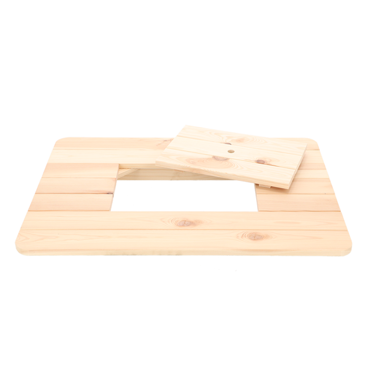 Bierkrat tafel blank