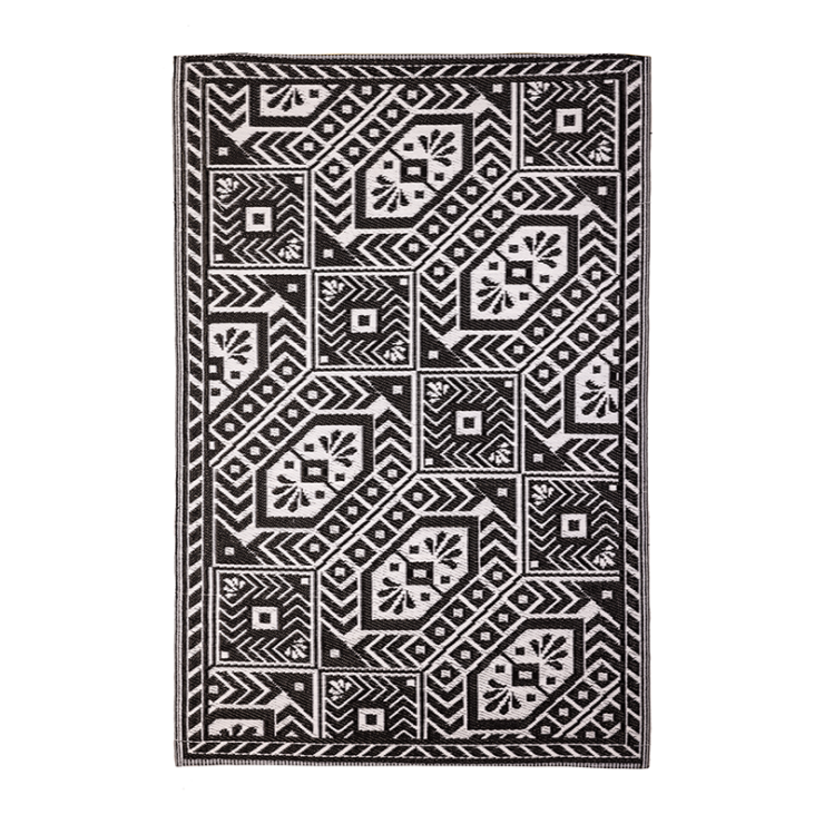 Rechthoekig tuintapijt diamant