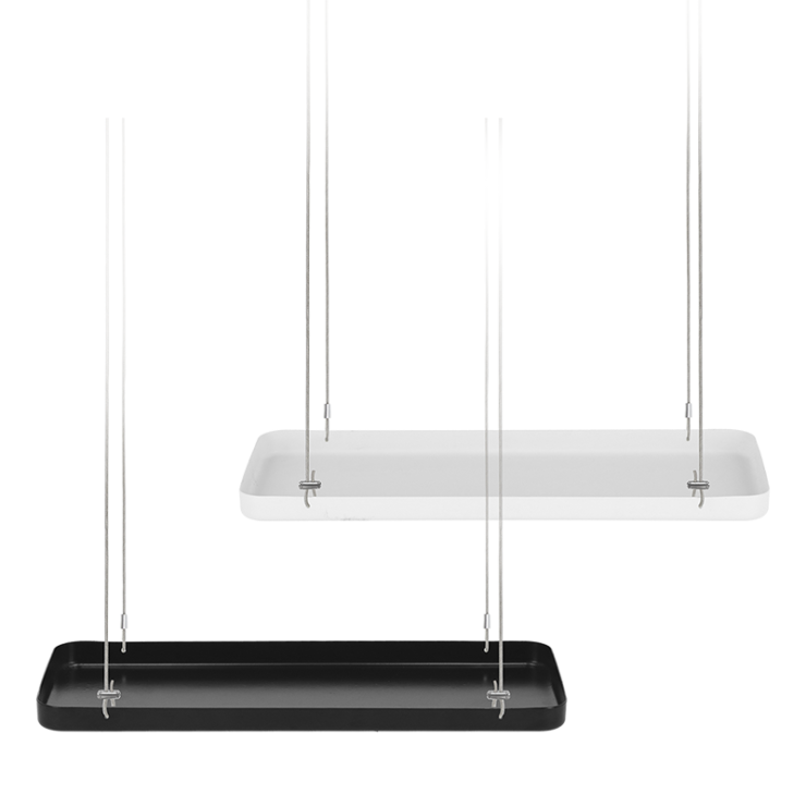 Plateaux de fenêtre suspendus rectangulaires S