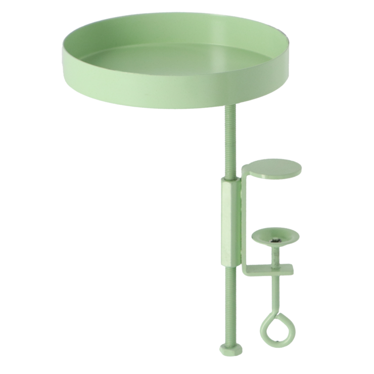 Ronde groene vensterbankklem S