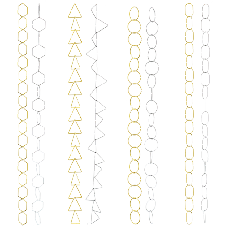 Indoor plant support chain