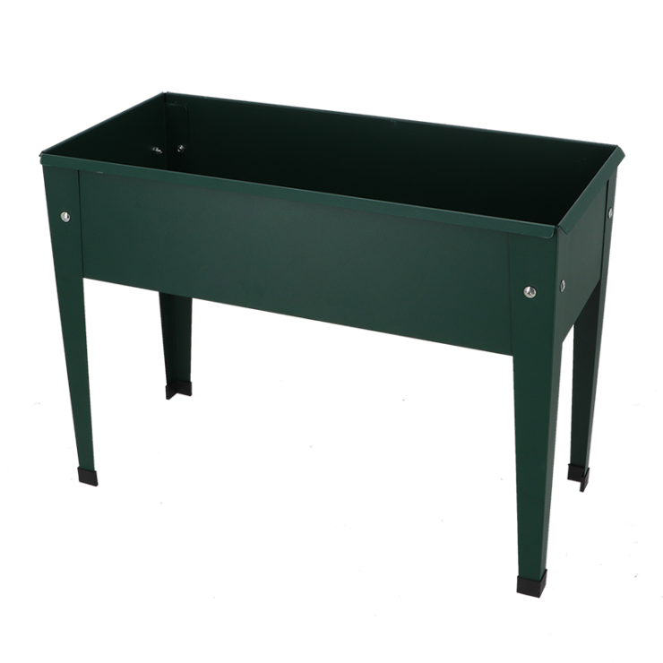 Carré potager métal vert S