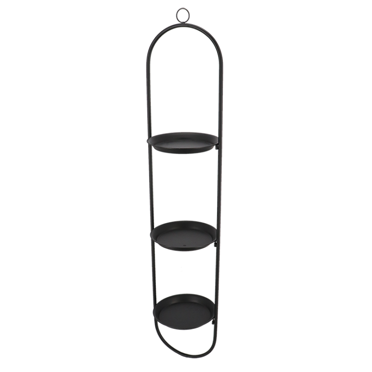 Hanging plant tray triple