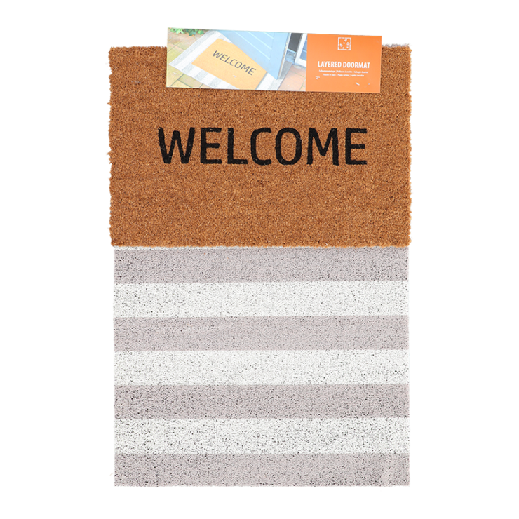 Dessous de tapis rayures verticales