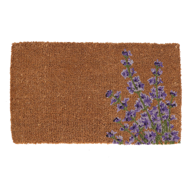 Deurmat kokos lavendel L