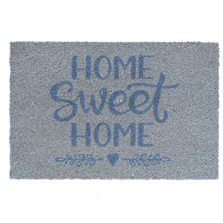 Türmatte Kokos Welcome blau  M