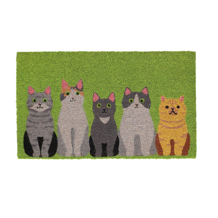 Doormat coir cats L
