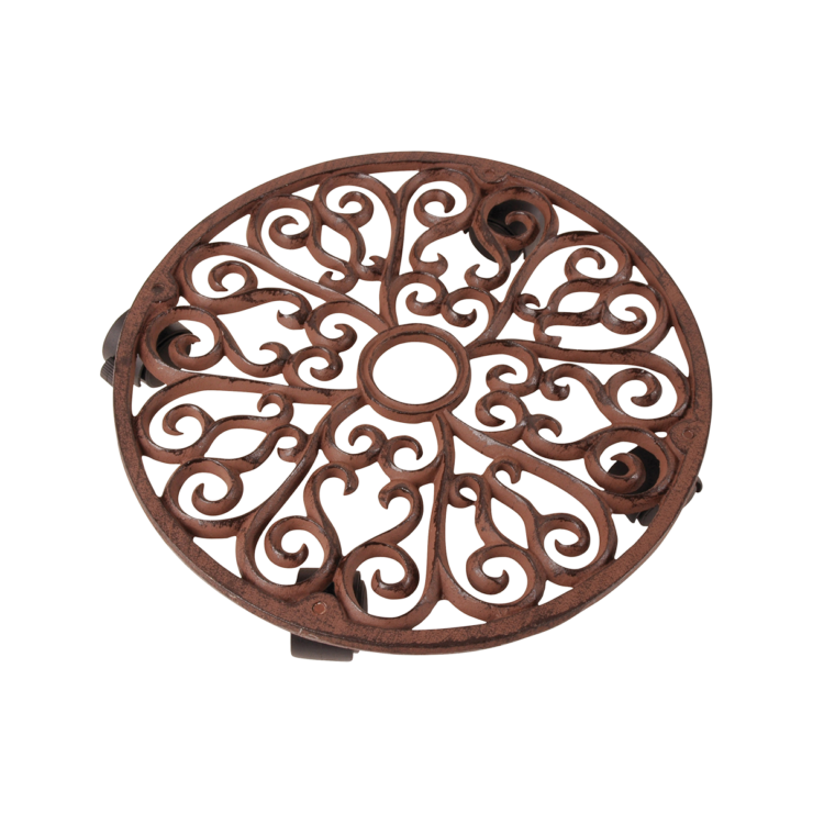 Plateau à roulettes pour plantes L