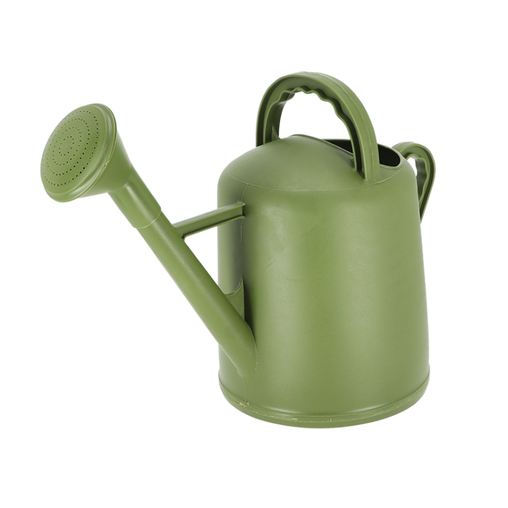 Outdoor watering can plastic green L