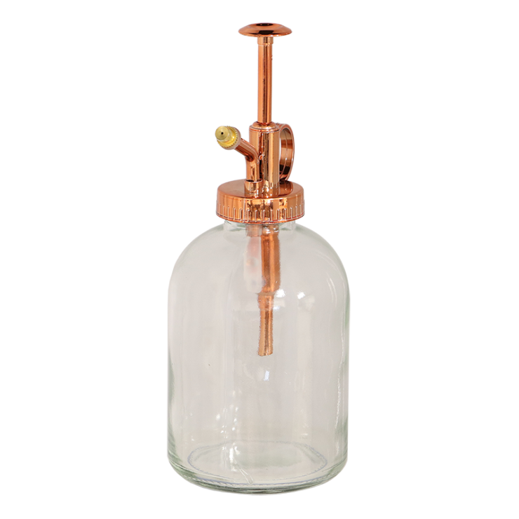 Pflanzensprüher klar/kupferfarbig