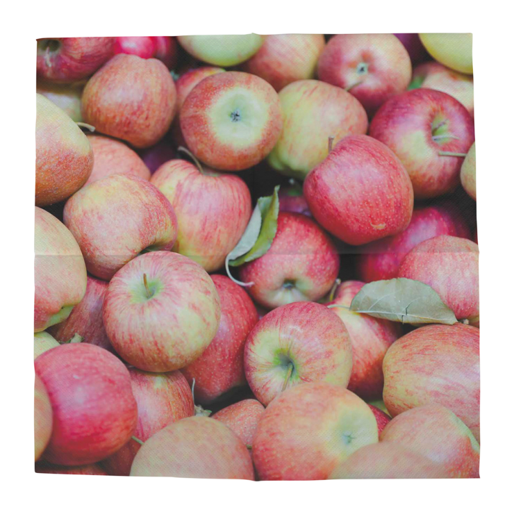 Papierservietten Äpfel 33x33cm