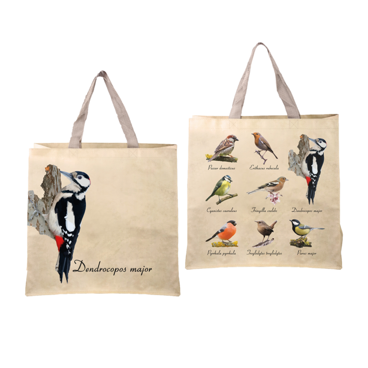 Shopping bag birds