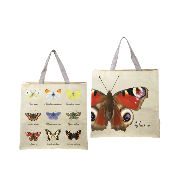 Shopping bag butterflies