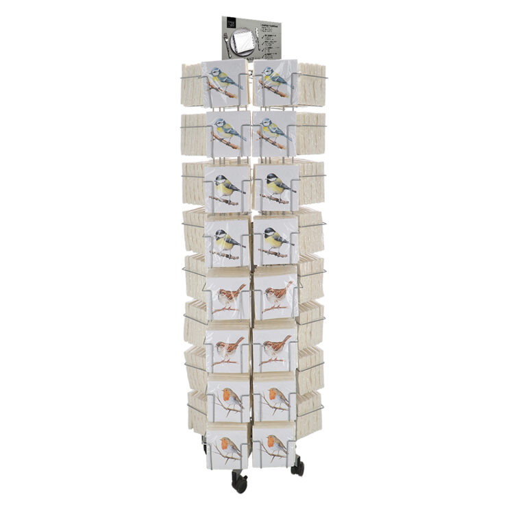 Display pap. servetten aquarel