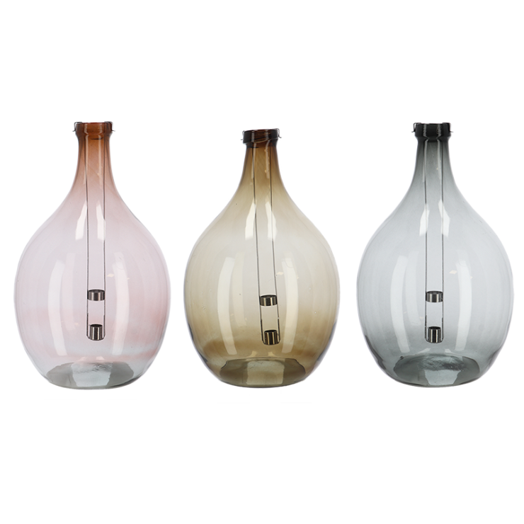 Desert Dream glazen windlicht L