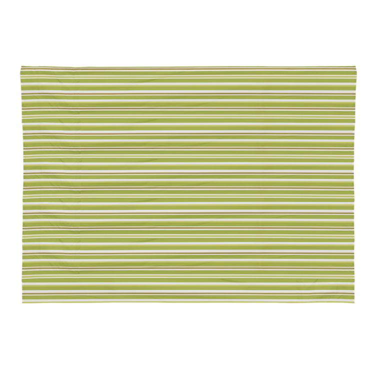 Gestreept tafelkleed groen