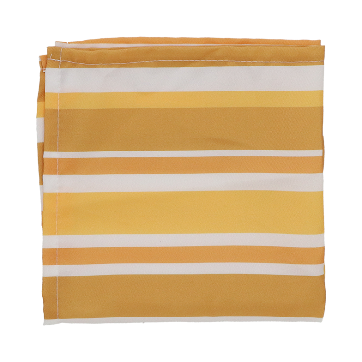 Gestreept servet oranje