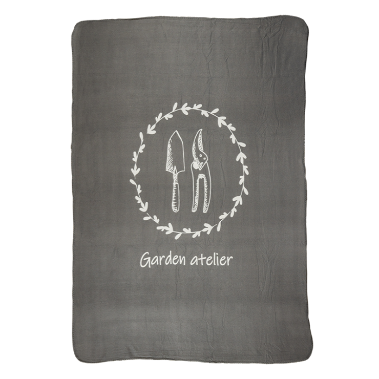 Fleeceplaid "Garden atelier"