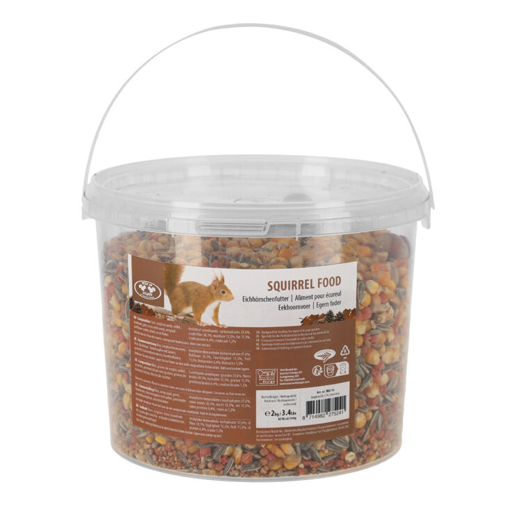 Eichhörnchenfutter  2,0 kg in Eimer