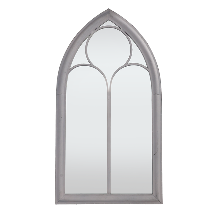 Miroir métal gothique 112 cm