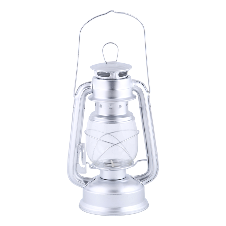 Lampe tempête grise