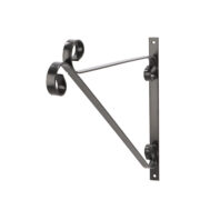 Hanging basket hook with curl XL