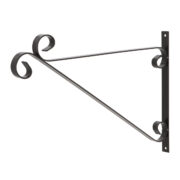 Hanging basket hook with curl XL