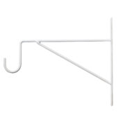 Hanging basket hook white 25cm