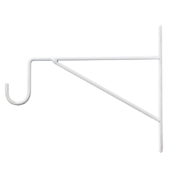 Hanging basket haak wit 25cm