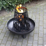 Vuurkorf voor vuurschaal