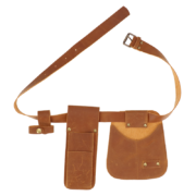 Ceinture de jardin cuir avec poches