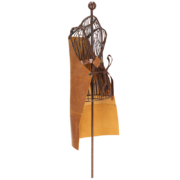 Cowhide garden apron