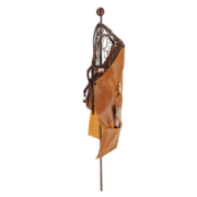 Cowhide garden apron