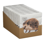 Papieren servetten egel 33x33cm