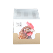 Papierservietten Huhn 33x33cm