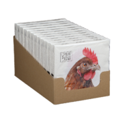 Papierservietten Huhn 33x33cm