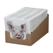 Paper napkins pig 33x33cm