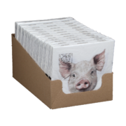 Paper napkins pig 33x33cm