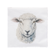 Papieren servetten schaap 33x33cm