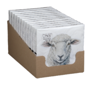 Papieren servetten schaap 33x33cm