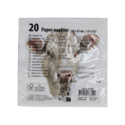 Paper napkins cow 33x33cm