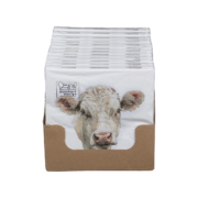Paper napkins cow 33x33cm