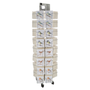 Display pap. servetten aquarel