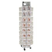 Display pap. servetten aquarel