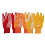 Werkhandschoenen natuurtinten set van 3